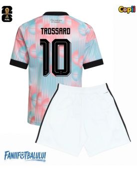 Belgia Leandro Trossard #10 Echipament de Fotbal Replică Mondial 2026 Copii Deplasare (+ Șorturi)
